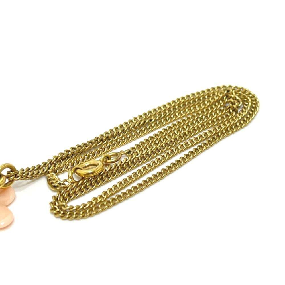 CHANEL Gold Logo Necklace - Picture 5 of 6